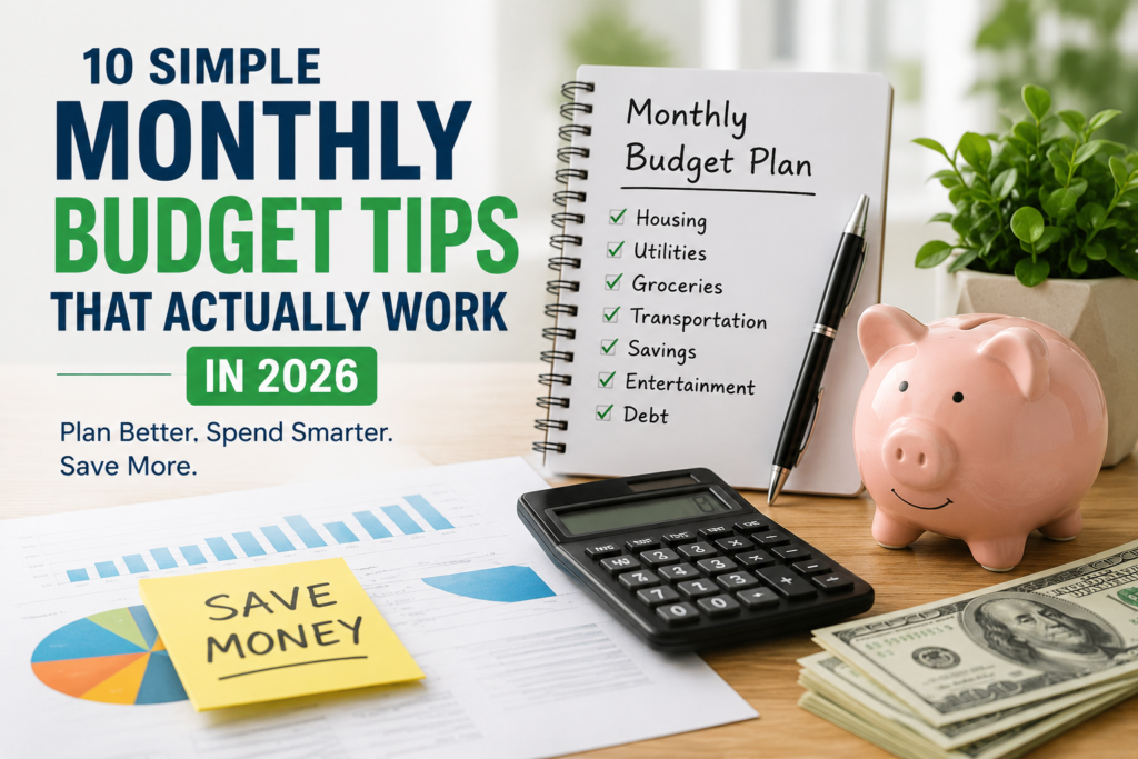 monthly budget tips 2026